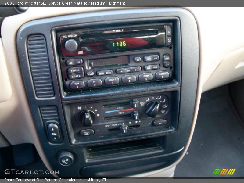 Controls of 2001 Windstar SE