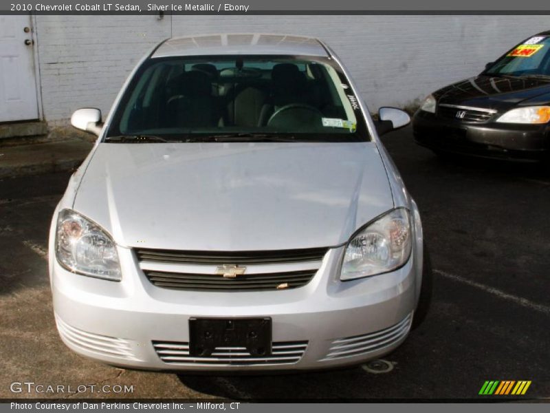 Silver Ice Metallic / Ebony 2010 Chevrolet Cobalt LT Sedan
