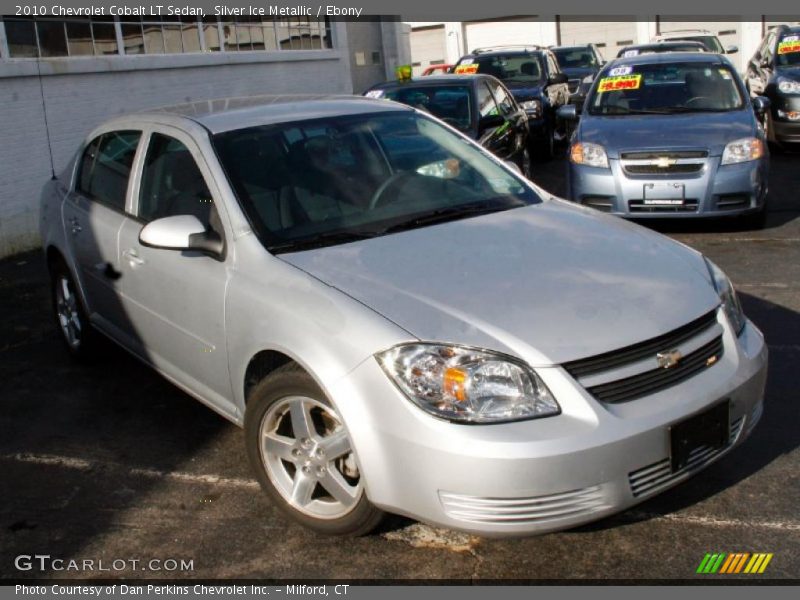 Silver Ice Metallic / Ebony 2010 Chevrolet Cobalt LT Sedan