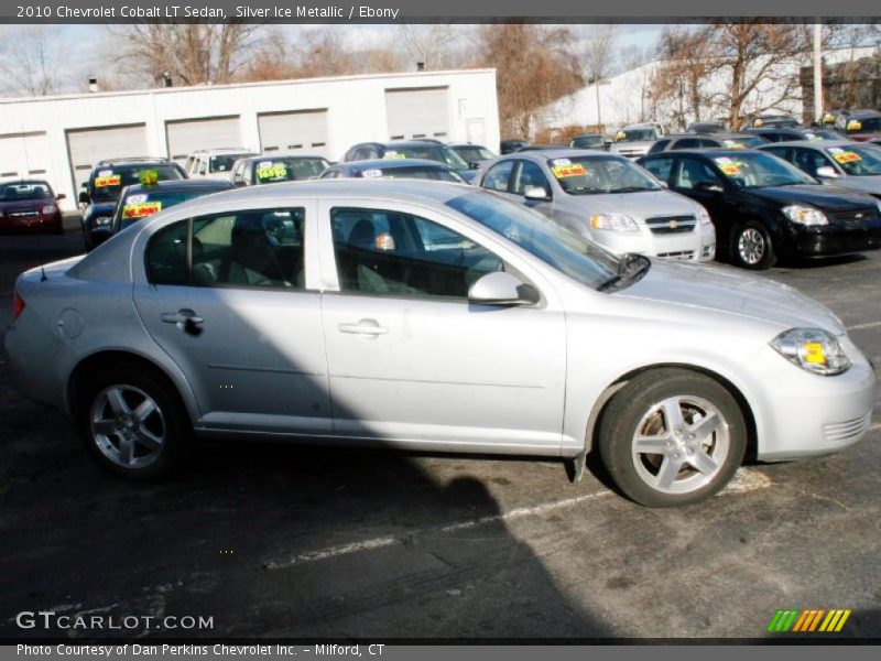 Silver Ice Metallic / Ebony 2010 Chevrolet Cobalt LT Sedan
