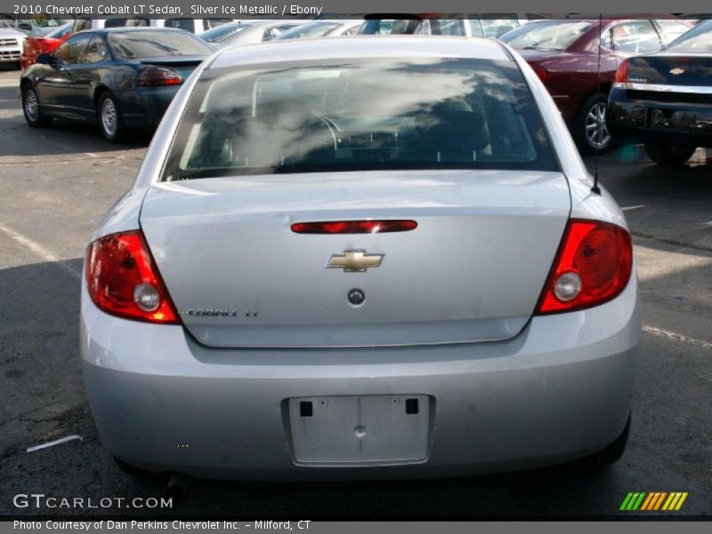 Silver Ice Metallic / Ebony 2010 Chevrolet Cobalt LT Sedan