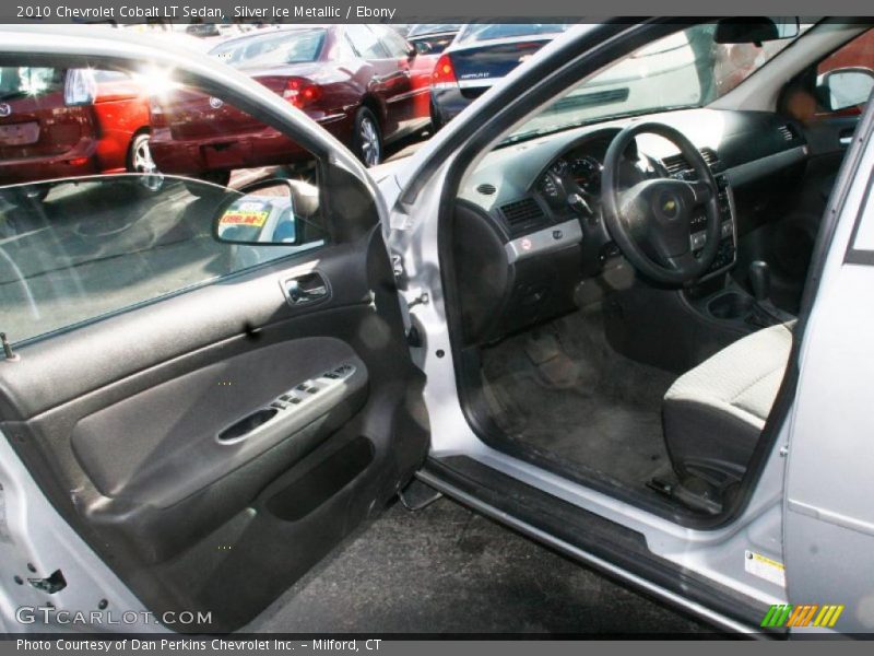 Silver Ice Metallic / Ebony 2010 Chevrolet Cobalt LT Sedan