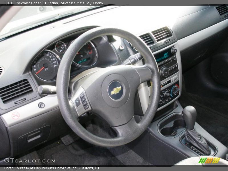 Silver Ice Metallic / Ebony 2010 Chevrolet Cobalt LT Sedan