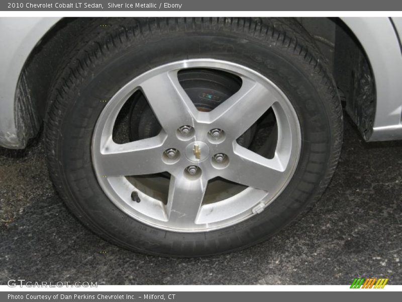 Silver Ice Metallic / Ebony 2010 Chevrolet Cobalt LT Sedan