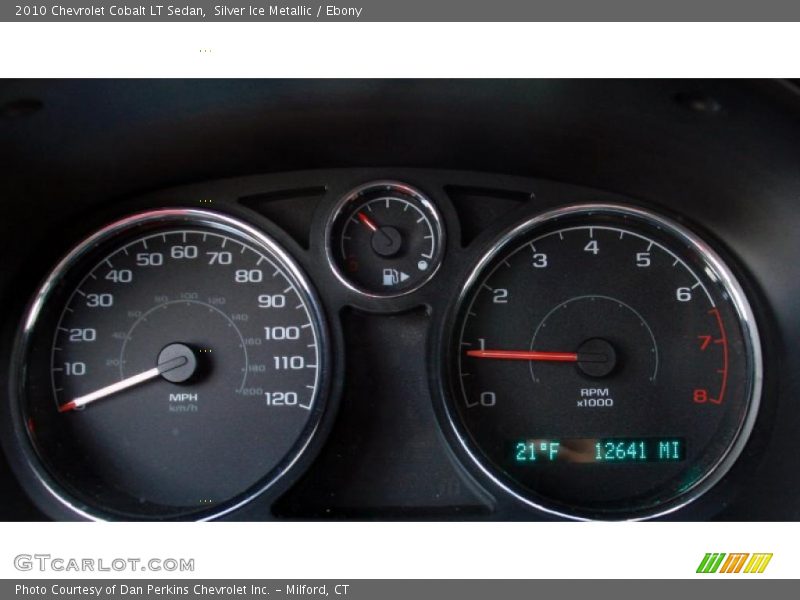 Silver Ice Metallic / Ebony 2010 Chevrolet Cobalt LT Sedan