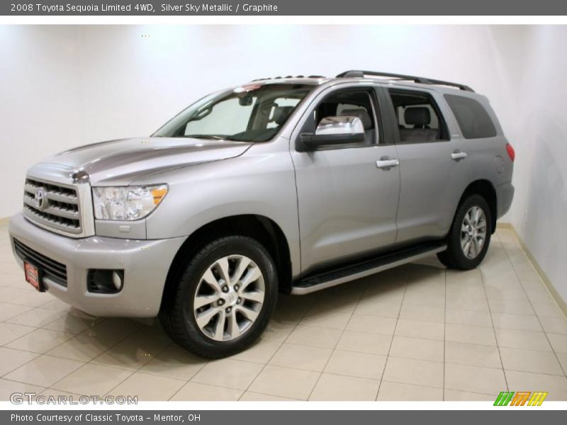 Silver Sky Metallic / Graphite 2008 Toyota Sequoia Limited 4WD