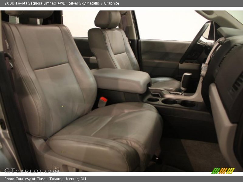 Silver Sky Metallic / Graphite 2008 Toyota Sequoia Limited 4WD