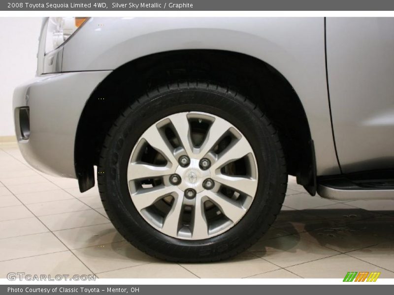 Silver Sky Metallic / Graphite 2008 Toyota Sequoia Limited 4WD