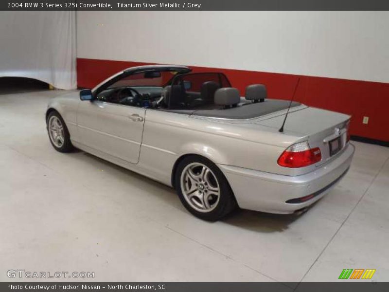 Titanium Silver Metallic / Grey 2004 BMW 3 Series 325i Convertible