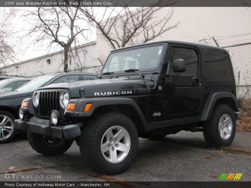 Black / Dark Slate Gray 2005 Jeep Wrangler Rubicon 4x4