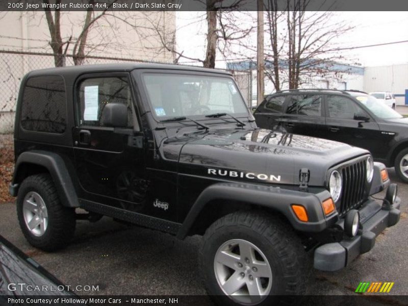 Black / Dark Slate Gray 2005 Jeep Wrangler Rubicon 4x4