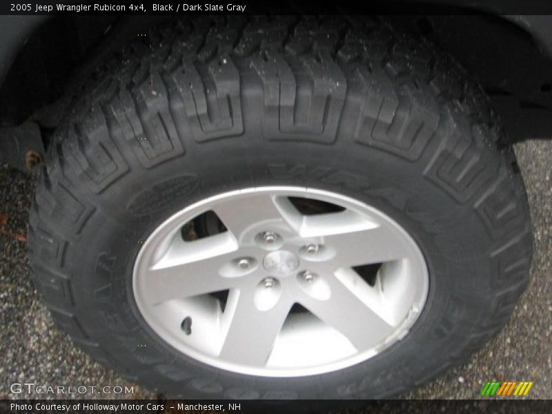 Black / Dark Slate Gray 2005 Jeep Wrangler Rubicon 4x4
