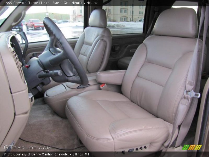 Sunset Gold Metallic / Neutral 1999 Chevrolet Tahoe LT 4x4