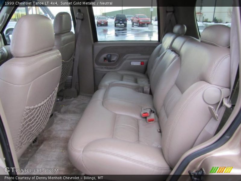 Sunset Gold Metallic / Neutral 1999 Chevrolet Tahoe LT 4x4