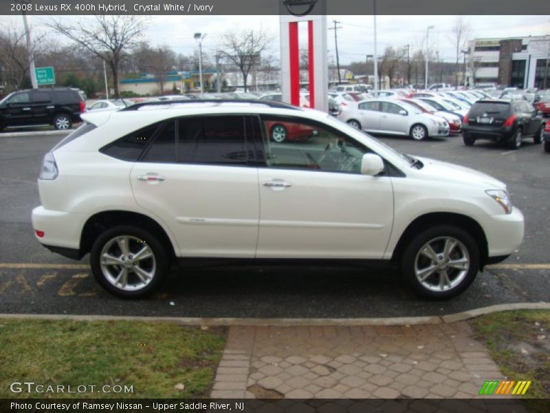 Crystal White / Ivory 2008 Lexus RX 400h Hybrid