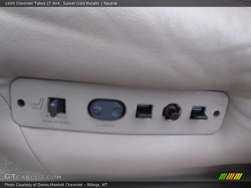Sunset Gold Metallic / Neutral 1999 Chevrolet Tahoe LT 4x4