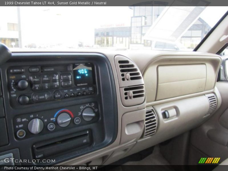 Sunset Gold Metallic / Neutral 1999 Chevrolet Tahoe LT 4x4