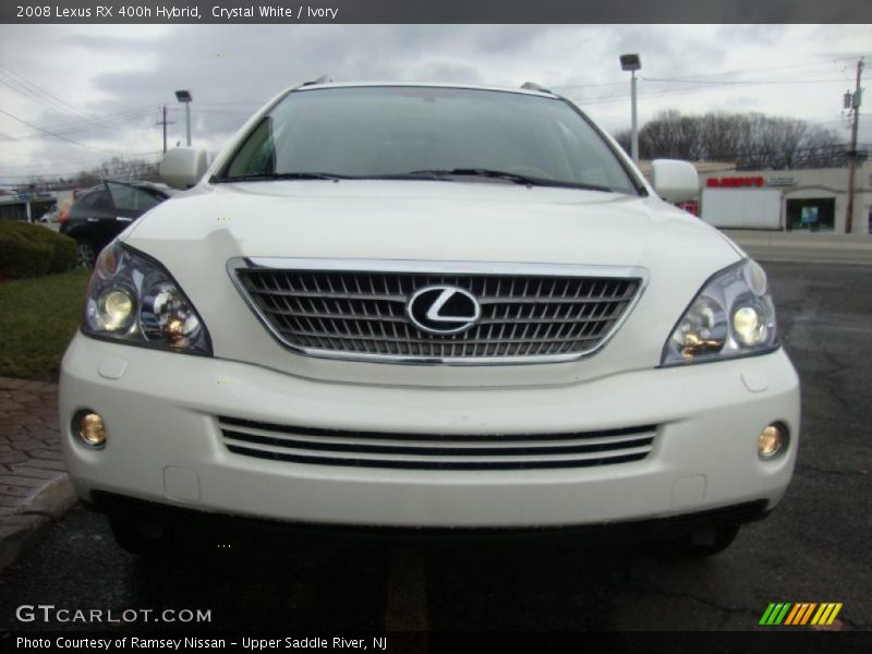 Crystal White / Ivory 2008 Lexus RX 400h Hybrid