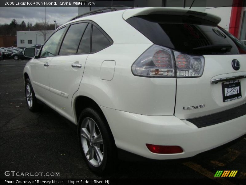 Crystal White / Ivory 2008 Lexus RX 400h Hybrid