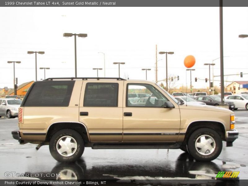 Sunset Gold Metallic / Neutral 1999 Chevrolet Tahoe LT 4x4