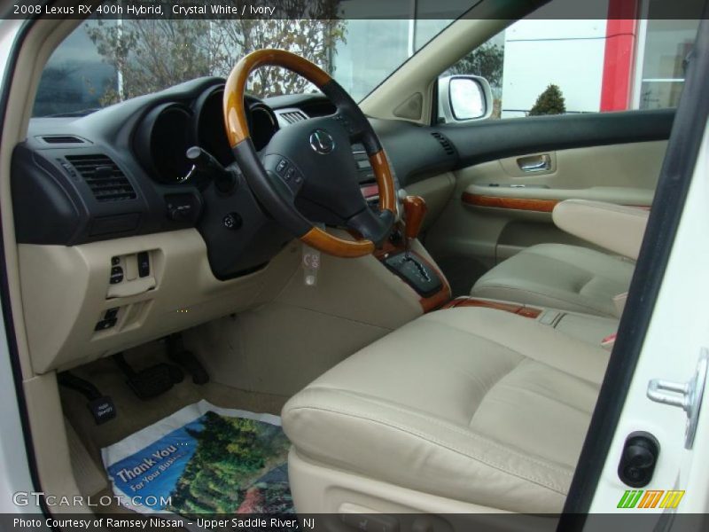  2008 RX 400h Hybrid Ivory Interior