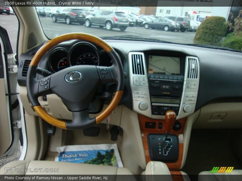 Dashboard of 2008 RX 400h Hybrid