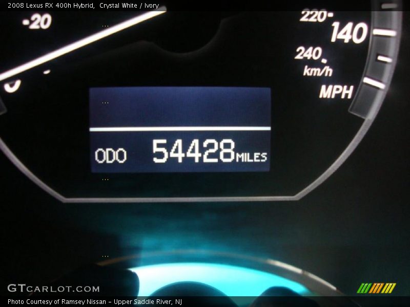 Crystal White / Ivory 2008 Lexus RX 400h Hybrid