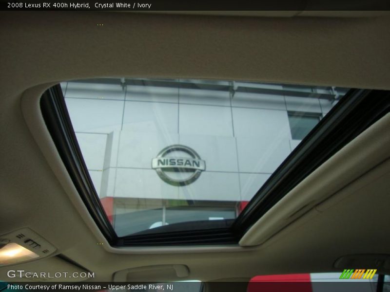 Crystal White / Ivory 2008 Lexus RX 400h Hybrid