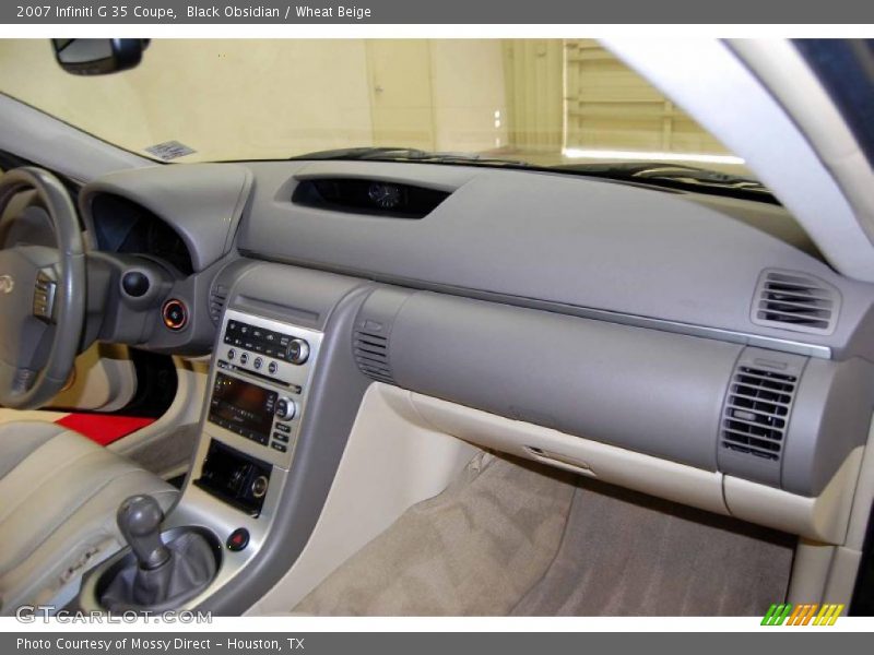 Black Obsidian / Wheat Beige 2007 Infiniti G 35 Coupe