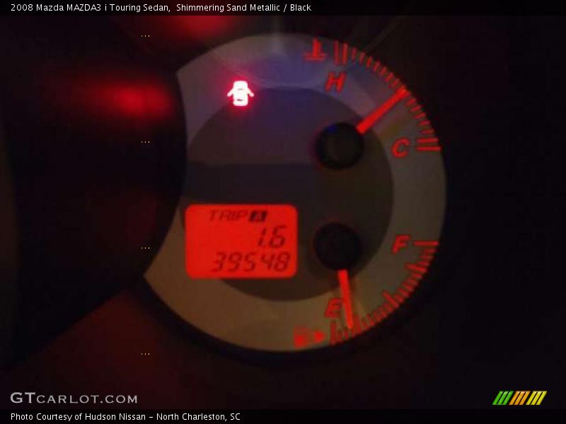 Shimmering Sand Metallic / Black 2008 Mazda MAZDA3 i Touring Sedan