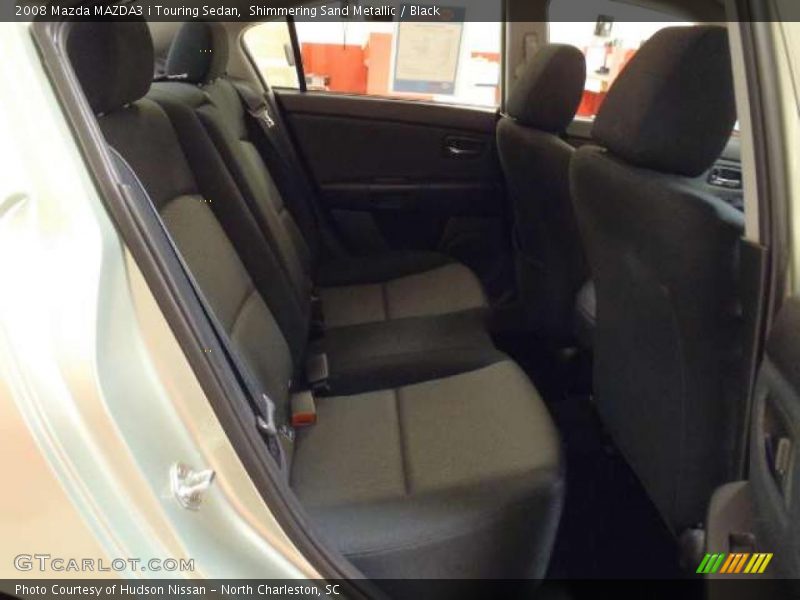 Shimmering Sand Metallic / Black 2008 Mazda MAZDA3 i Touring Sedan