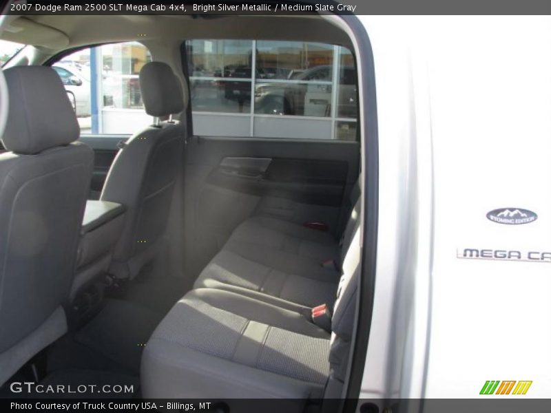 Bright Silver Metallic / Medium Slate Gray 2007 Dodge Ram 2500 SLT Mega Cab 4x4