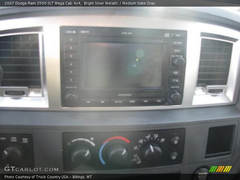 Bright Silver Metallic / Medium Slate Gray 2007 Dodge Ram 2500 SLT Mega Cab 4x4