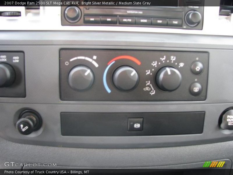 Bright Silver Metallic / Medium Slate Gray 2007 Dodge Ram 2500 SLT Mega Cab 4x4
