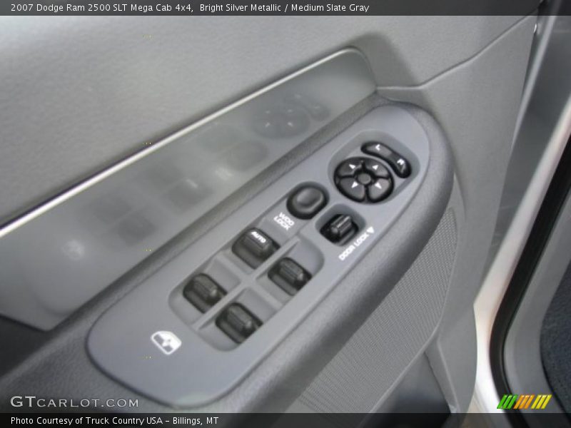 Bright Silver Metallic / Medium Slate Gray 2007 Dodge Ram 2500 SLT Mega Cab 4x4
