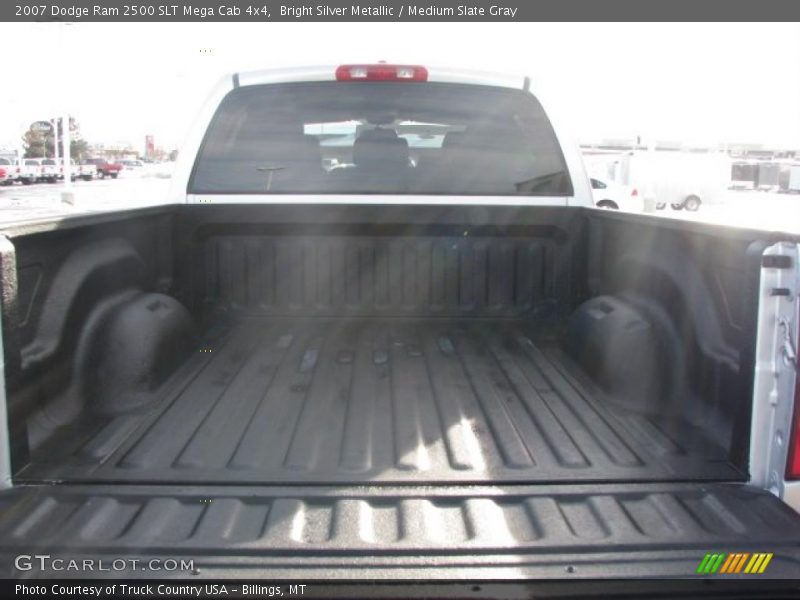 Bright Silver Metallic / Medium Slate Gray 2007 Dodge Ram 2500 SLT Mega Cab 4x4