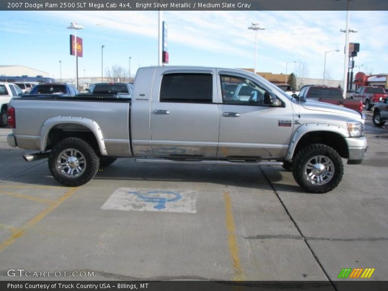  2007 Ram 2500 SLT Mega Cab 4x4 Bright Silver Metallic
