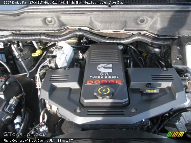  2007 Ram 2500 SLT Mega Cab 4x4 Engine - 6.7L Cummins Turbo Diesel OHV 24V Inline 6 Cylinder