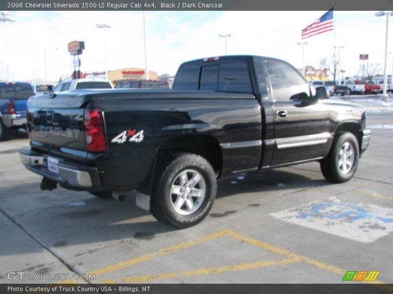 Black / Dark Charcoal 2006 Chevrolet Silverado 1500 LS Regular Cab 4x4