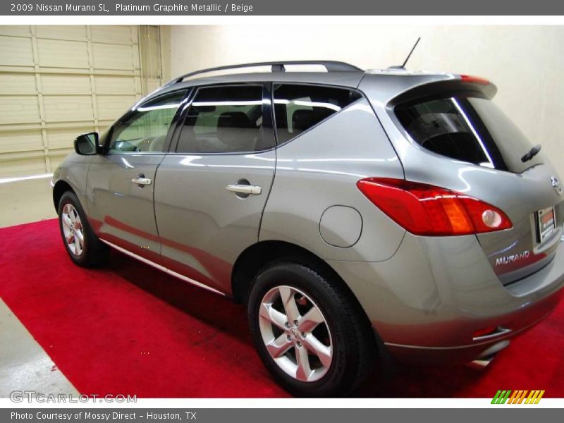 Platinum Graphite Metallic / Beige 2009 Nissan Murano SL