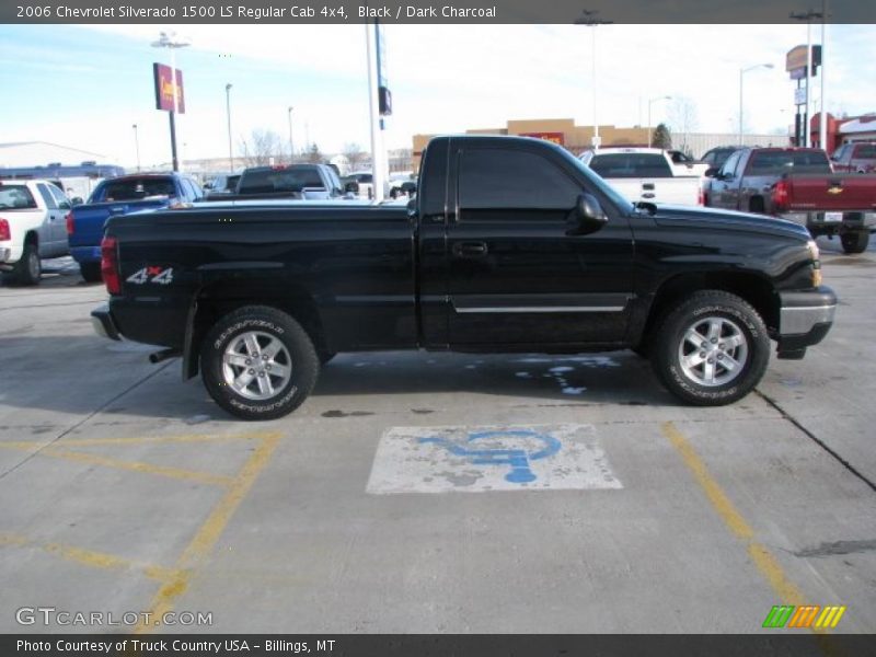 Black / Dark Charcoal 2006 Chevrolet Silverado 1500 LS Regular Cab 4x4