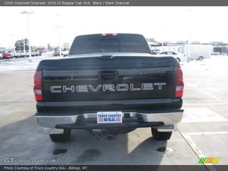 Black / Dark Charcoal 2006 Chevrolet Silverado 1500 LS Regular Cab 4x4