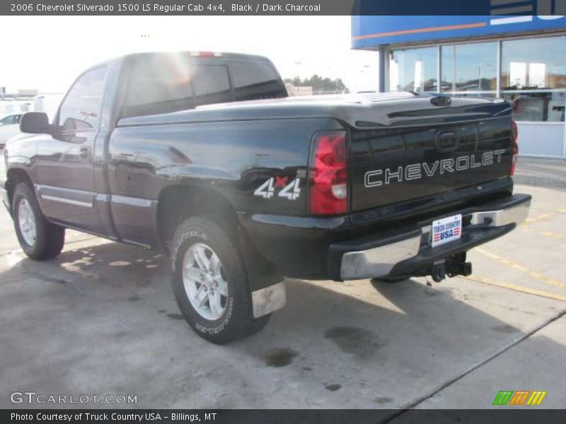 Black / Dark Charcoal 2006 Chevrolet Silverado 1500 LS Regular Cab 4x4