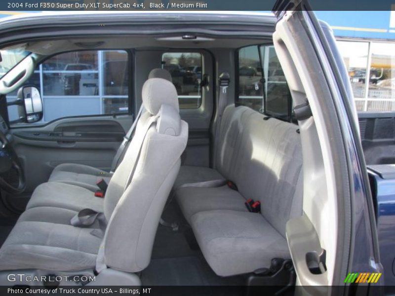  2004 F350 Super Duty XLT SuperCab 4x4 Medium Flint Interior