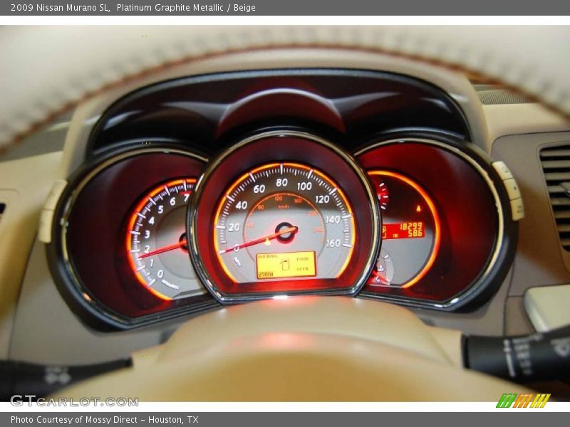 Platinum Graphite Metallic / Beige 2009 Nissan Murano SL