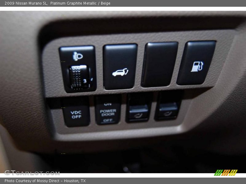 Platinum Graphite Metallic / Beige 2009 Nissan Murano SL
