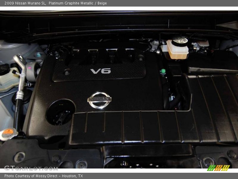 Platinum Graphite Metallic / Beige 2009 Nissan Murano SL