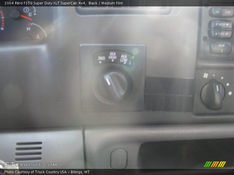 Black / Medium Flint 2004 Ford F350 Super Duty XLT SuperCab 4x4