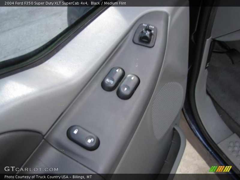 Black / Medium Flint 2004 Ford F350 Super Duty XLT SuperCab 4x4