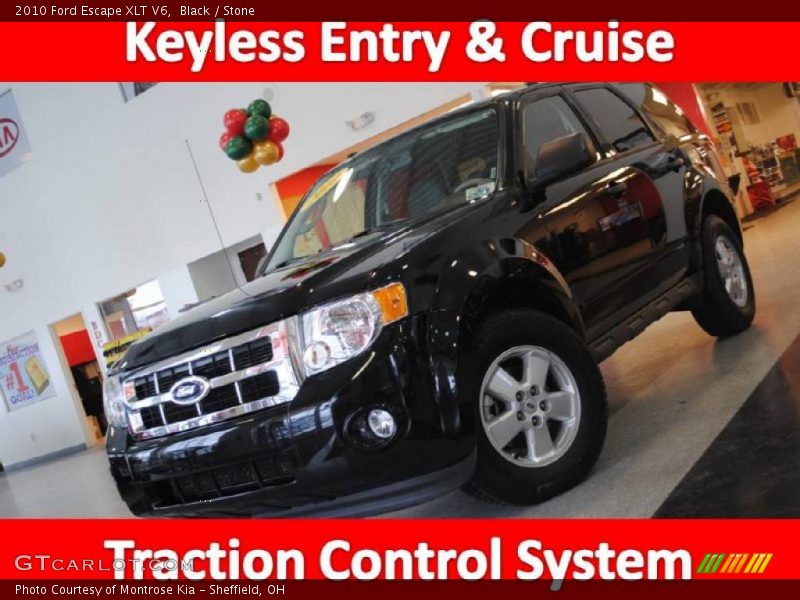 Black / Stone 2010 Ford Escape XLT V6